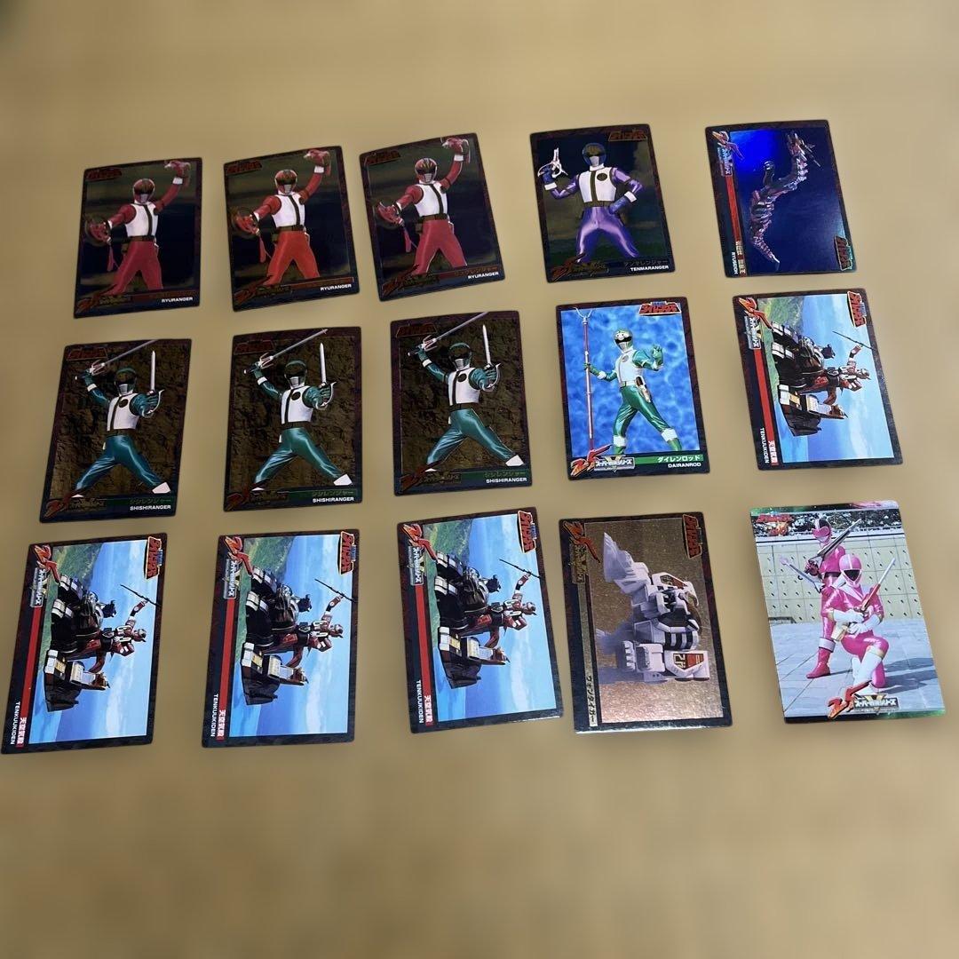 5星戦隊ダイレンジャーカードおまとめ - メルカリ