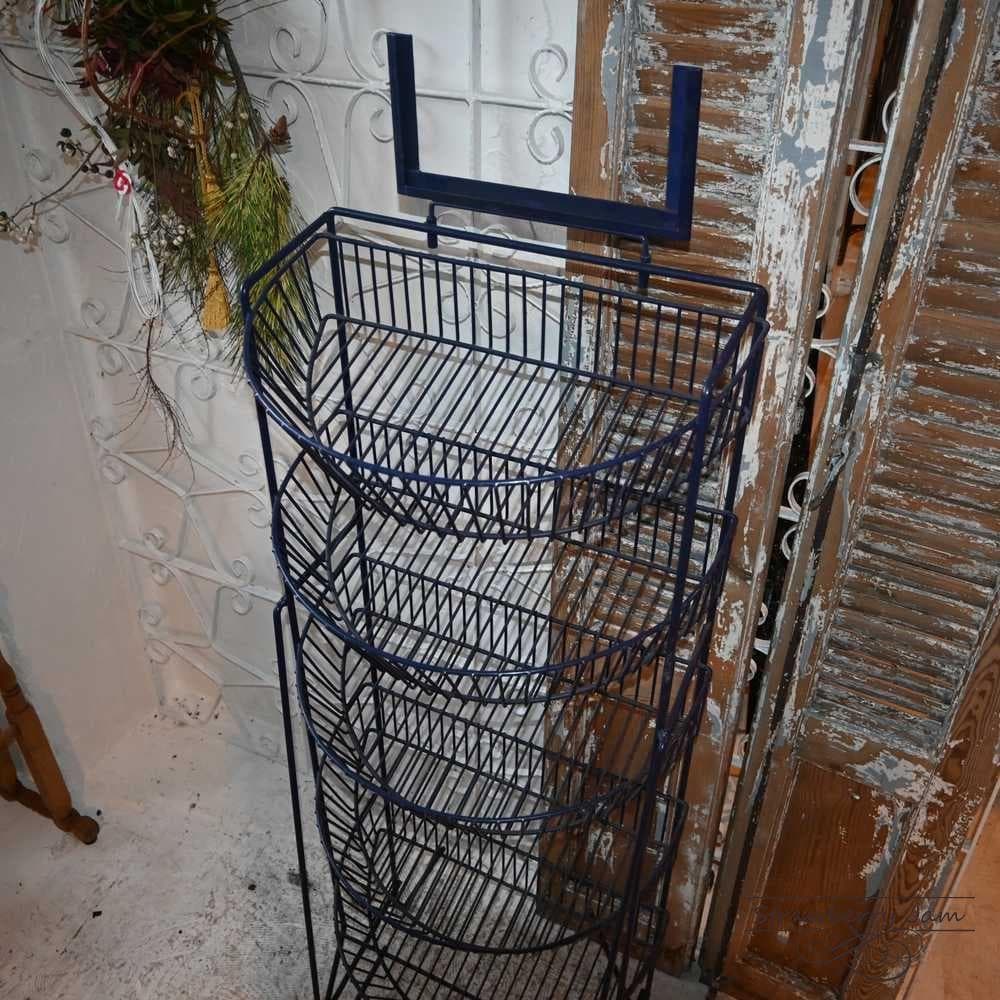 L3710-30-1 ヴィンテージ ベジタブルラック 収納 ワイヤーバスケット