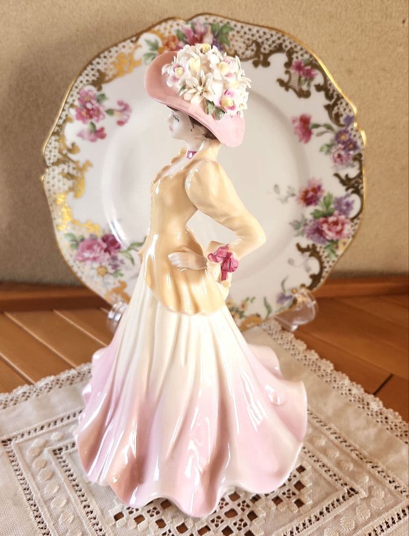 イギリス　コールポート　フィギリン　置物