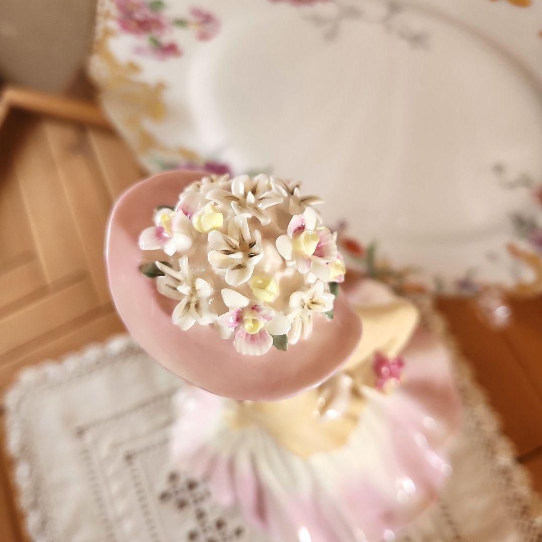 イギリス　コールポート　フィギリン　置物