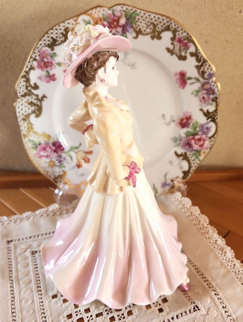 イギリス　コールポート　フィギリン　置物