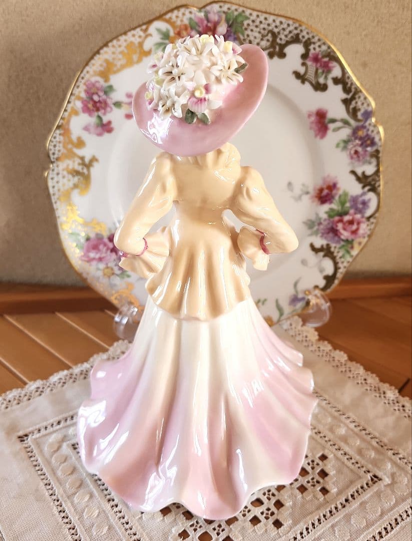 イギリス　コールポート　フィギリン　置物