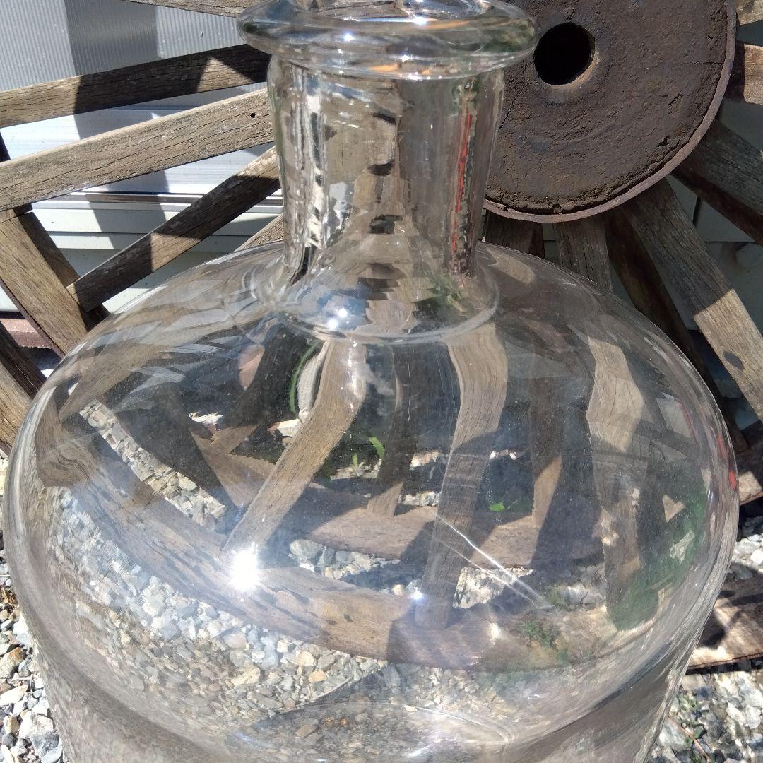 雑貨　特大　ガラス瓶　アンテーク 置物　ガーデニング