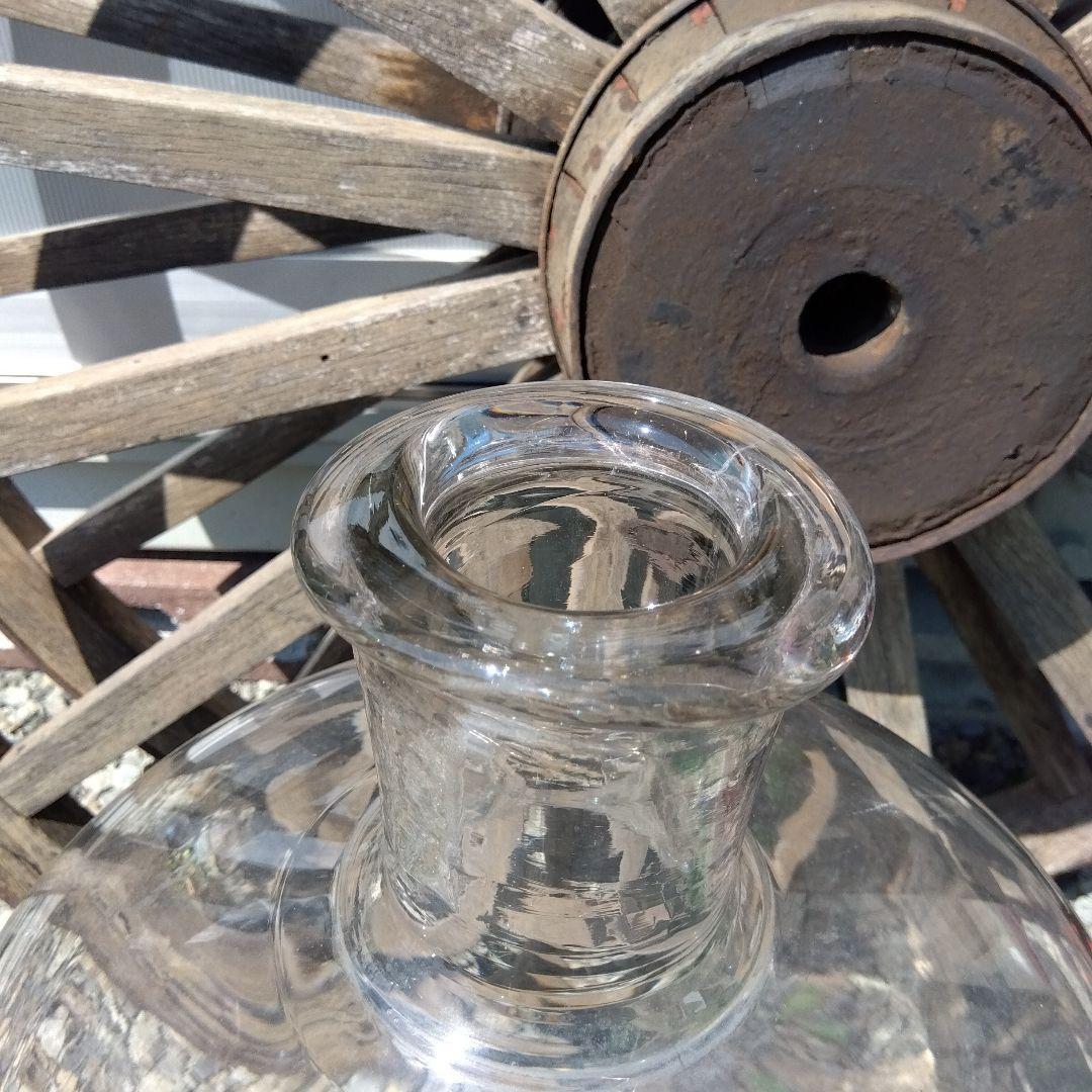 雑貨　特大　ガラス瓶　アンテーク 置物　ガーデニング