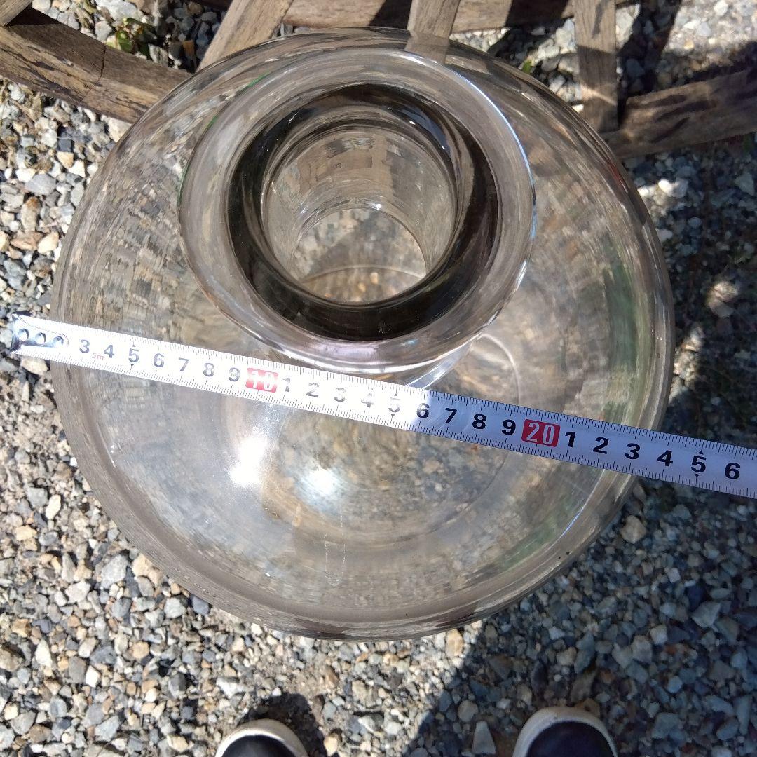 雑貨　特大　ガラス瓶　アンテーク 置物　ガーデニング
