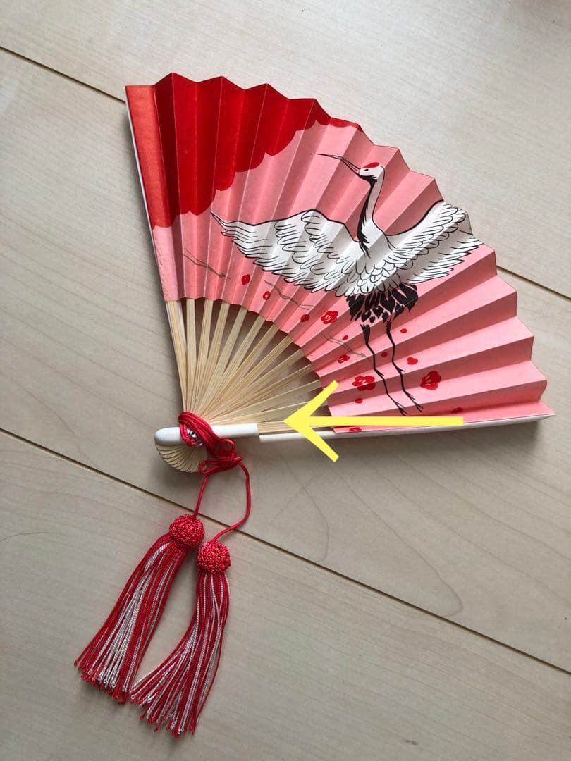 七五三 子供用 赤い花柄着物 フルセット 作り帯