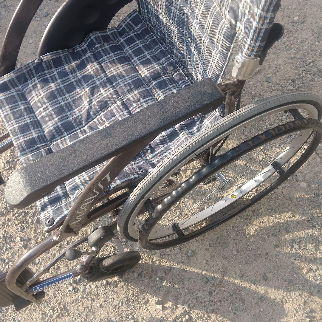 WAVIT 車椅子用アクセサリー ブラウン チェック柄