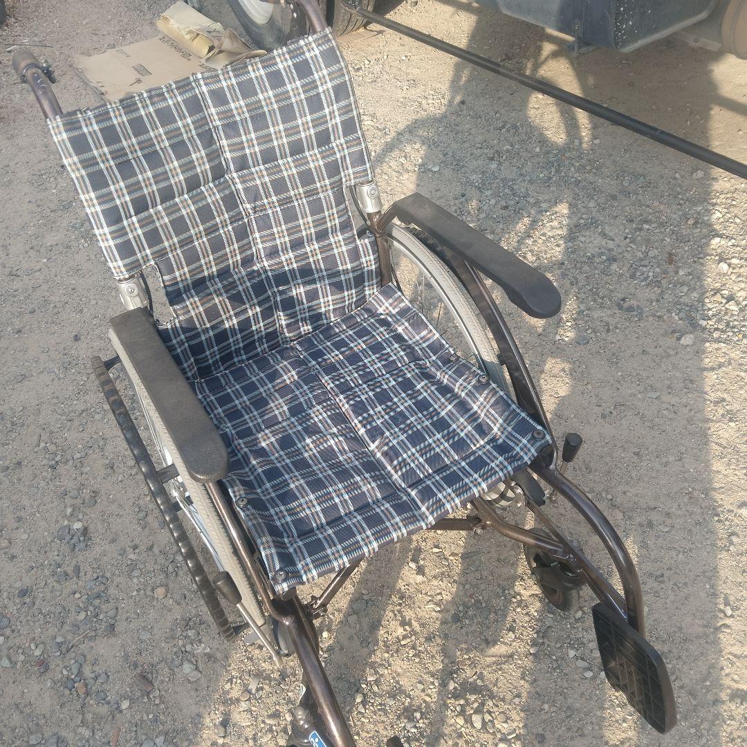 WAVIT 車椅子用アクセサリー ブラウン チェック柄