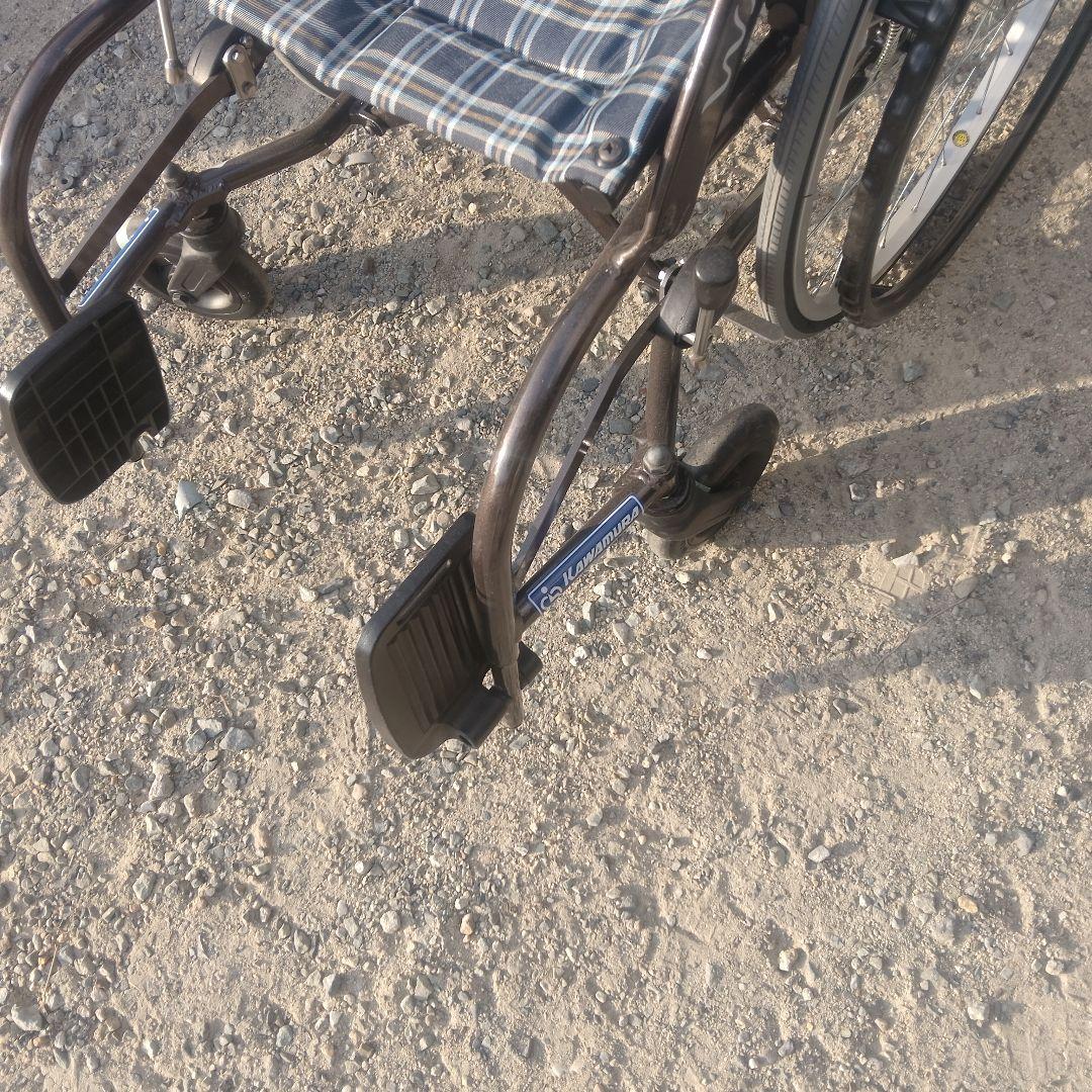 WAVIT 車椅子用アクセサリー ブラウン チェック柄