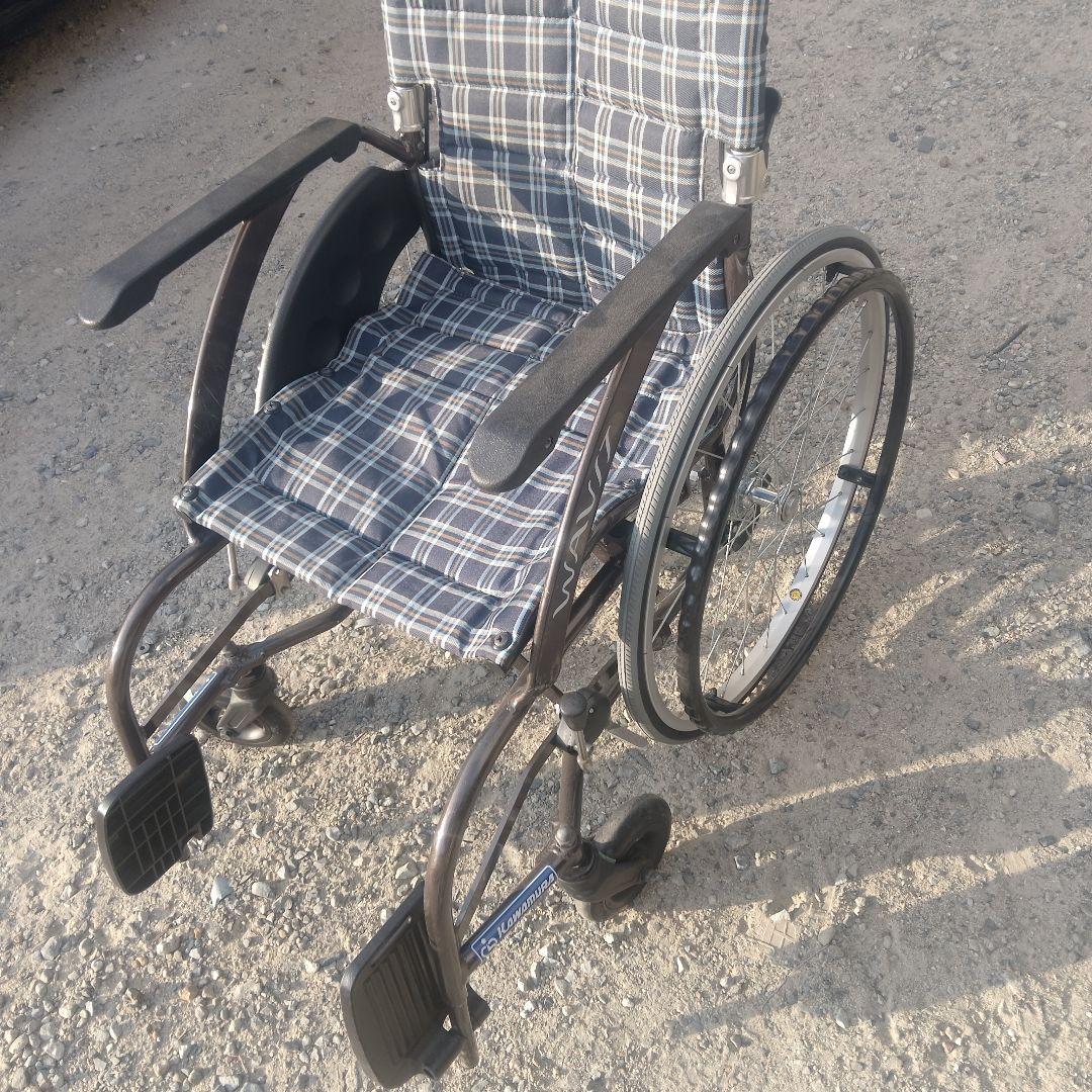 WAVIT 車椅子用アクセサリー ブラウン チェック柄