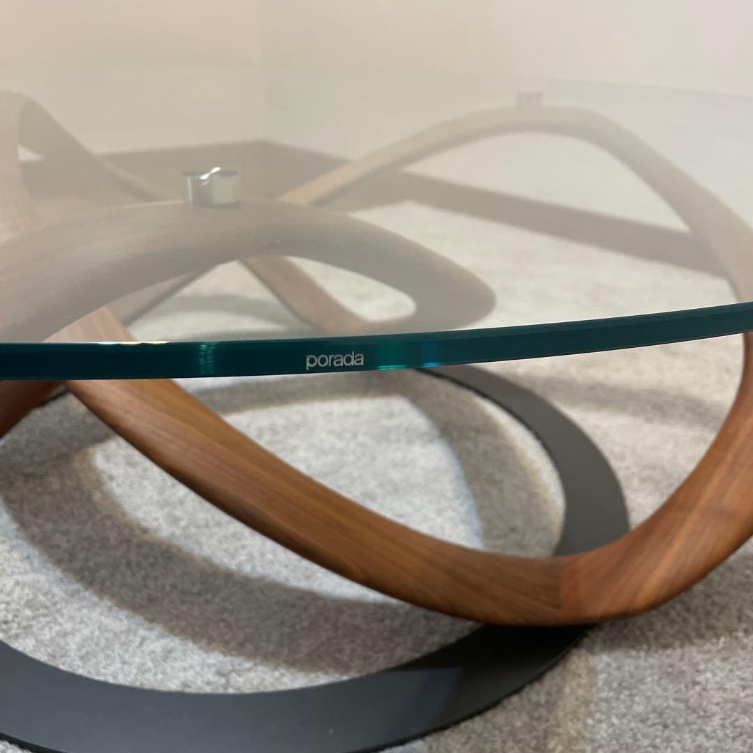 ポラダ　porada ガラステーブル 直接取引限定