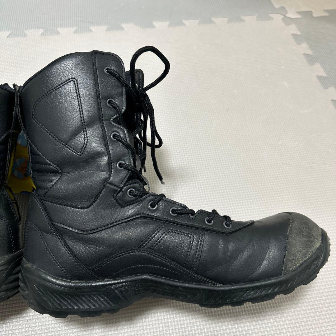 アシックス 安全靴 ブーツ ウィンジョブCP405ブラック 26.5cm