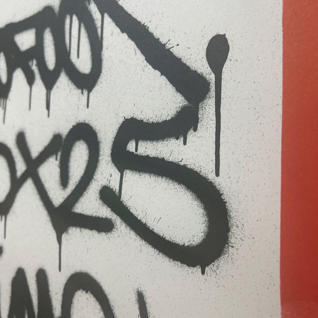 10FOOT 展覧会 LONG DARK TUNNEL ストリートアートポスター