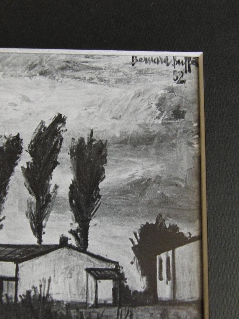 ベルナール・ビュッフェ、「La maison balanche」 - メルカリ