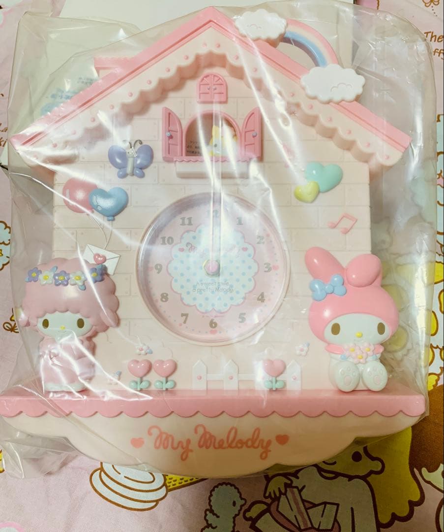マイメロディ マイスウィートピアノ 振り子時計