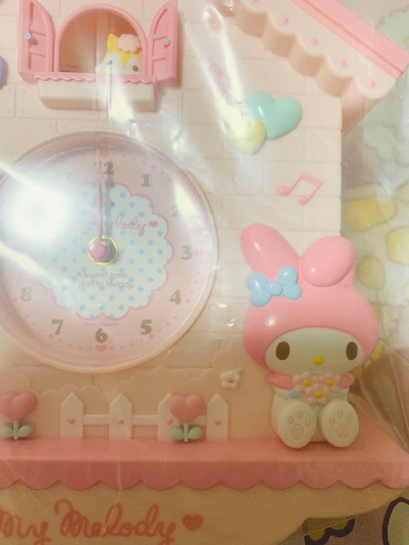 マイメロディ マイスウィートピアノ 振り子時計