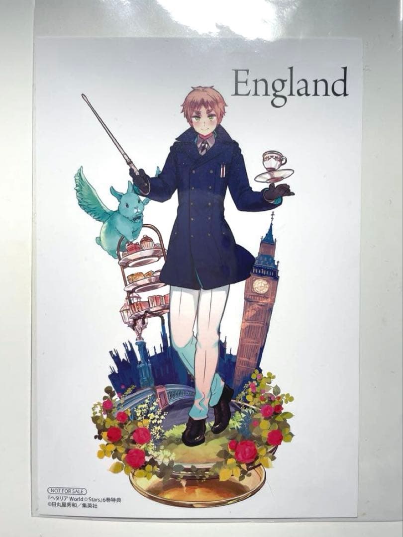 ヘタリア イギリス 6巻購入特典 イラストカード - メルカリ