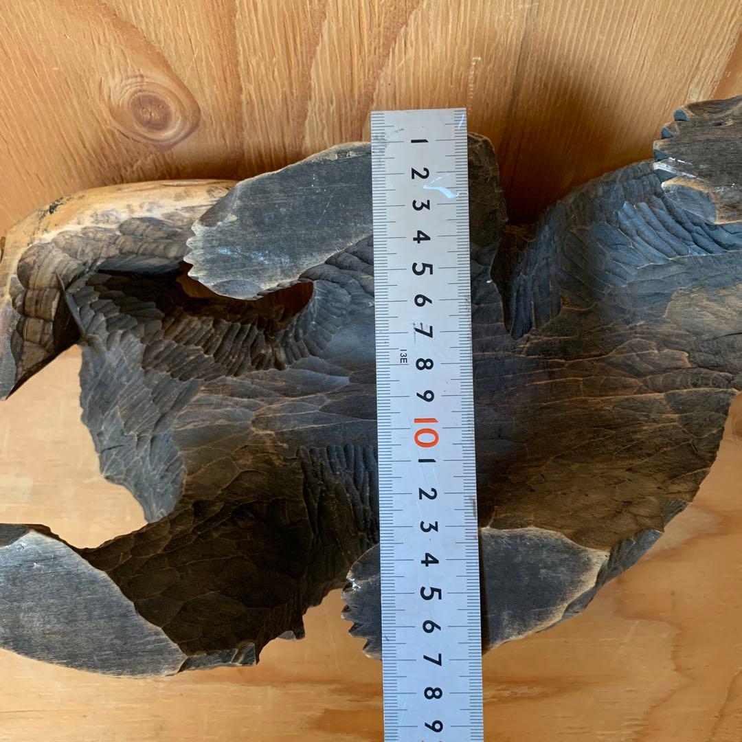 木彫り熊　木彫りの熊　シャケ熊　熊　木彫　古道具