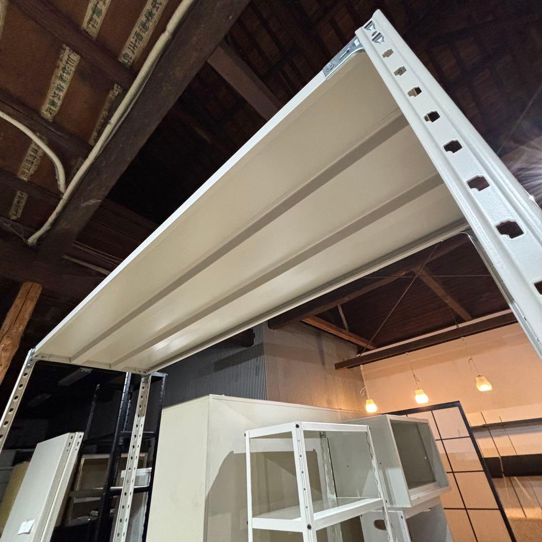 引取限定 3段 スチールラック 幅 180cm 高さ 200cm 位