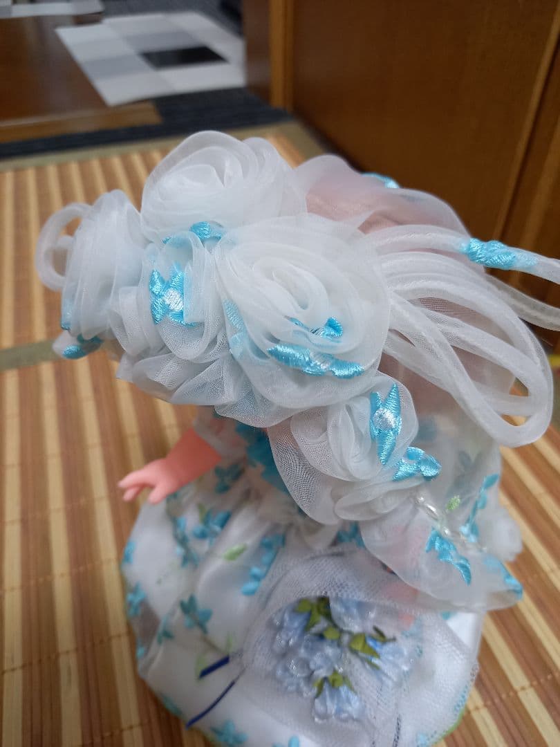 ハンドメイド メルちゃん ウェディングドレス