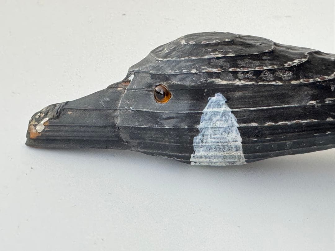 ヴィンテージ アメリカ 木製 鳥 モビール デコイ 水鳥