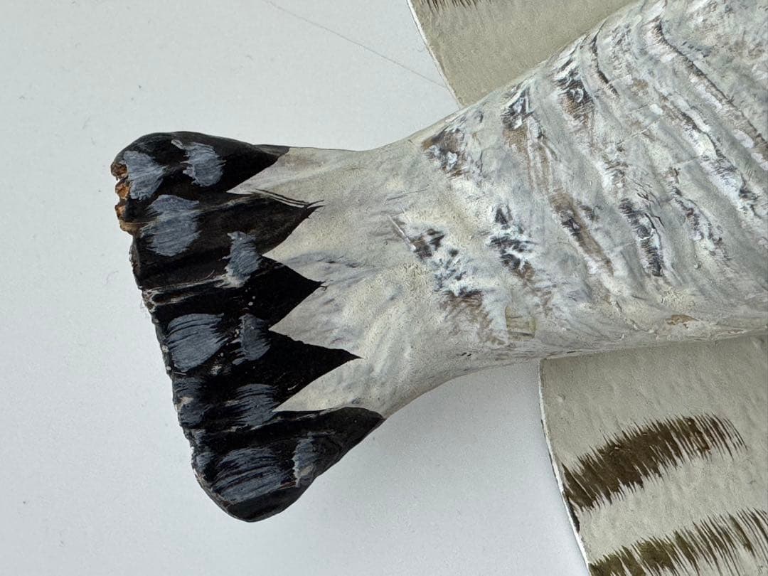 ヴィンテージ アメリカ 木製 鳥 モビール デコイ 水鳥