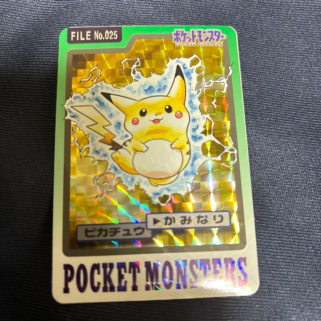 No.025 ピカチュウ / ポケモン カードダス/1997年 - メルカリ