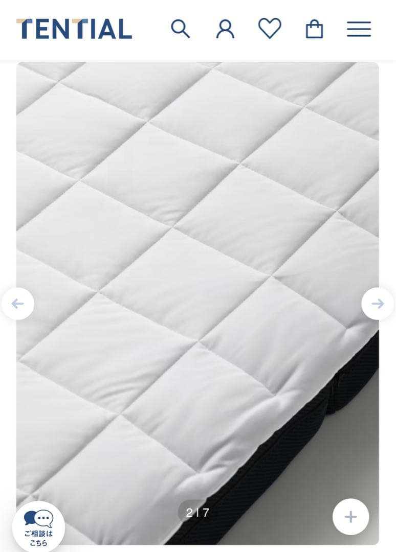 送料込 BAKUNE Bed Pad All Seasons 敷きパッド