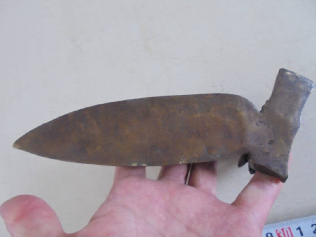 AKa6703　古銅　カマキリ　蟷螂　セミ　蝉　置物