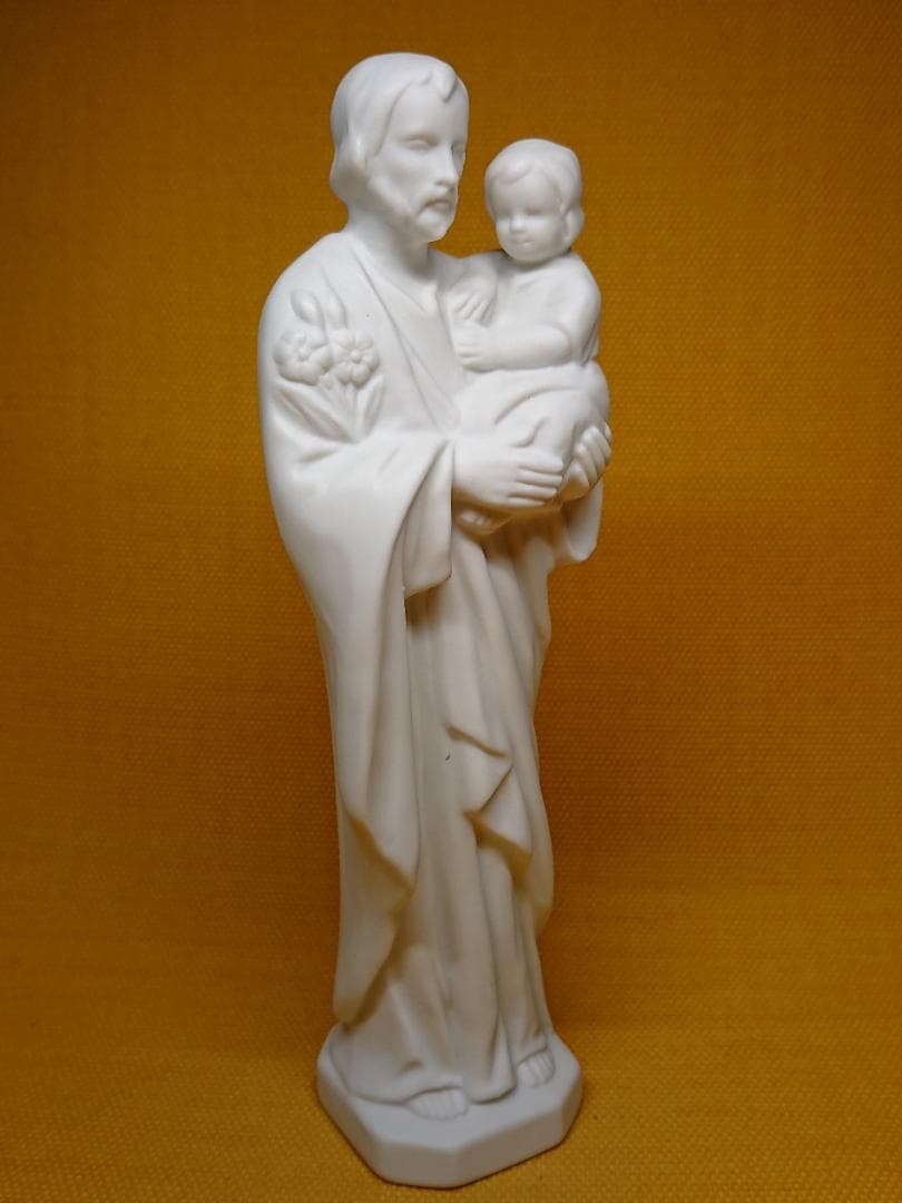 宗教美術　イエス　キリスト　白磁　置物　インテリア　工芸品　美術品　A2875
