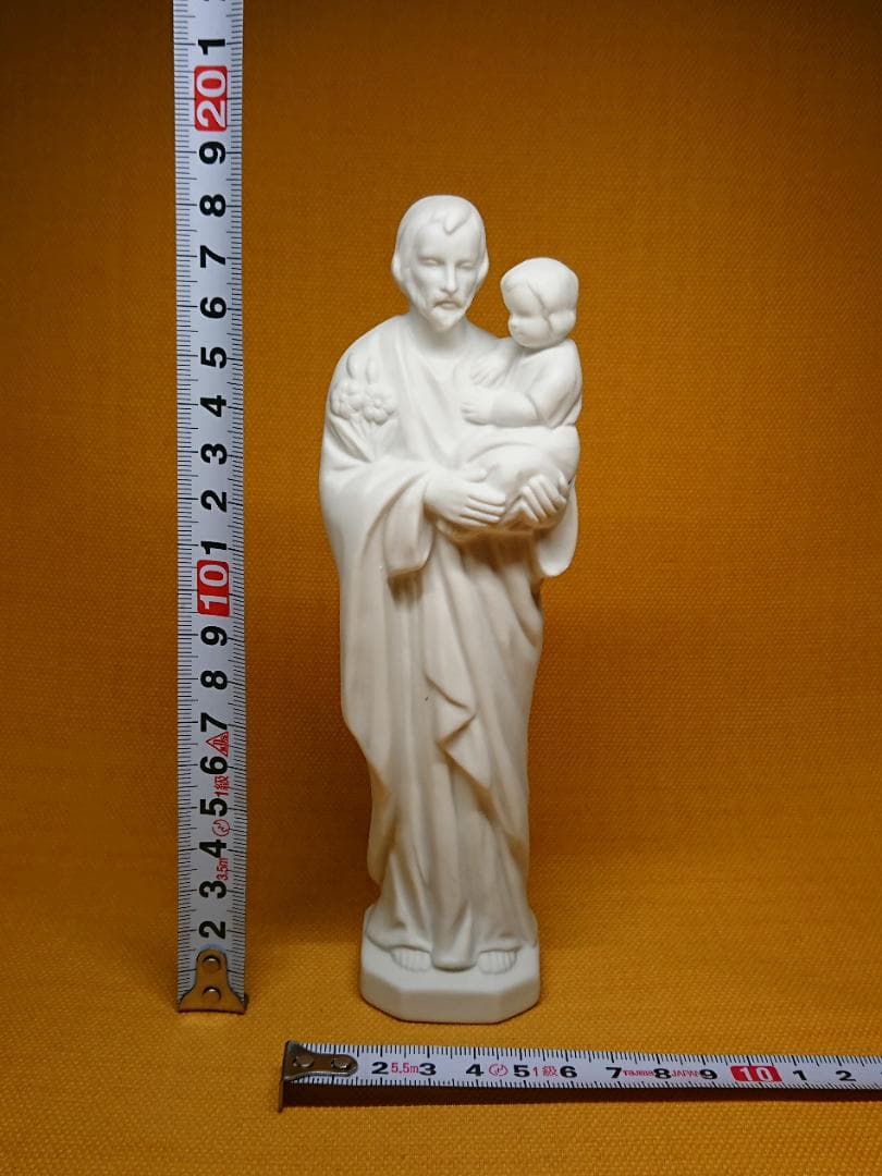 宗教美術　イエス　キリスト　白磁　置物　インテリア　工芸品　美術品　A2875