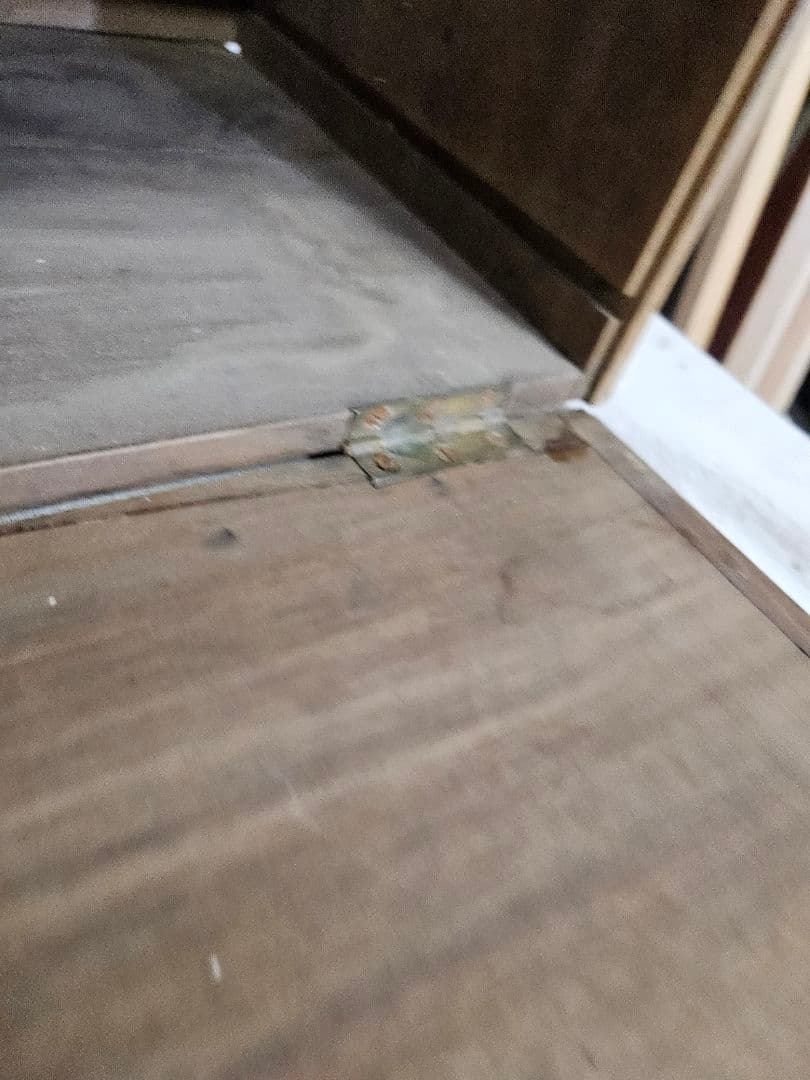 フランスアンティーク 陳列棚 古い木箱 棚板付き 木製 無垢材 飾り棚 小型