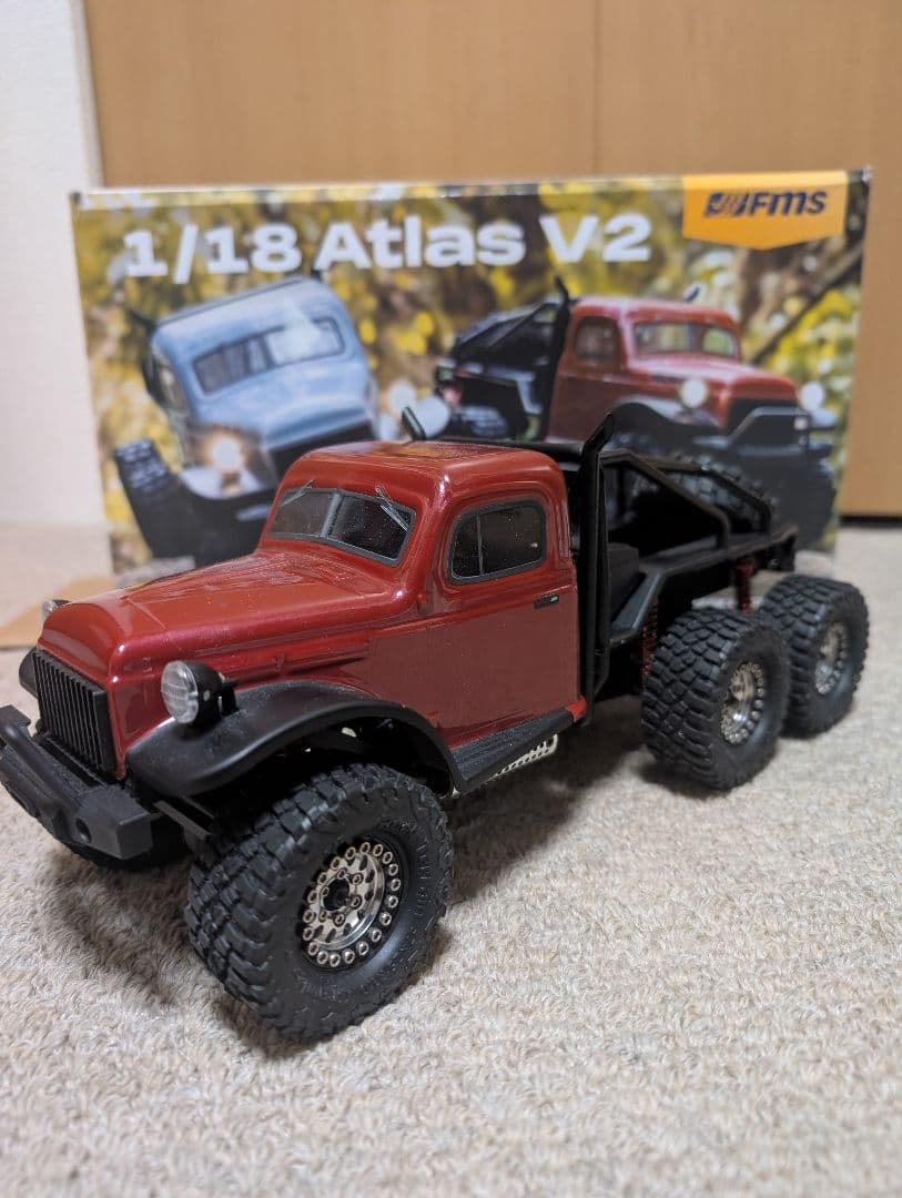 FMS Atlas 6x6 v2 6輪駆動RCクローラー