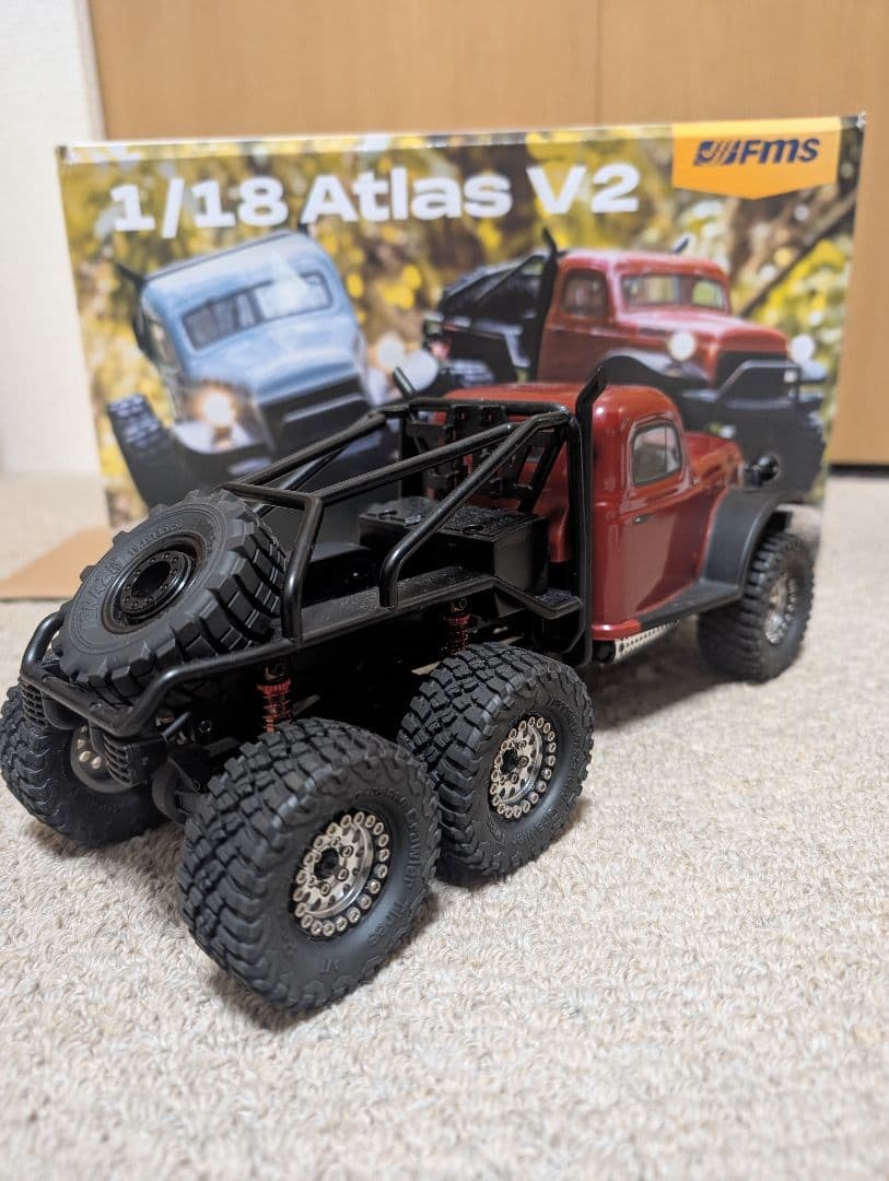 FMS Atlas 6x6 v2 6輪駆動RCクローラー