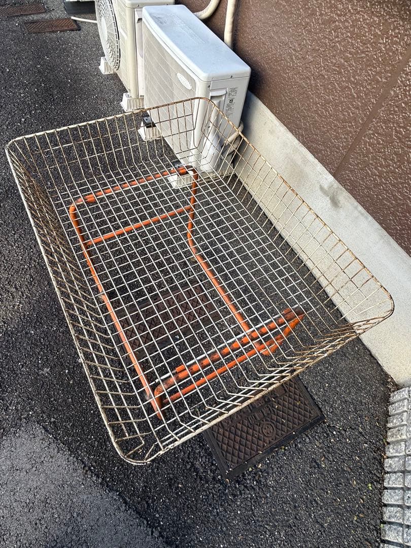 昭和レトロ　ワイヤーラック　キャスター付　ガーデニング　シャビーラック