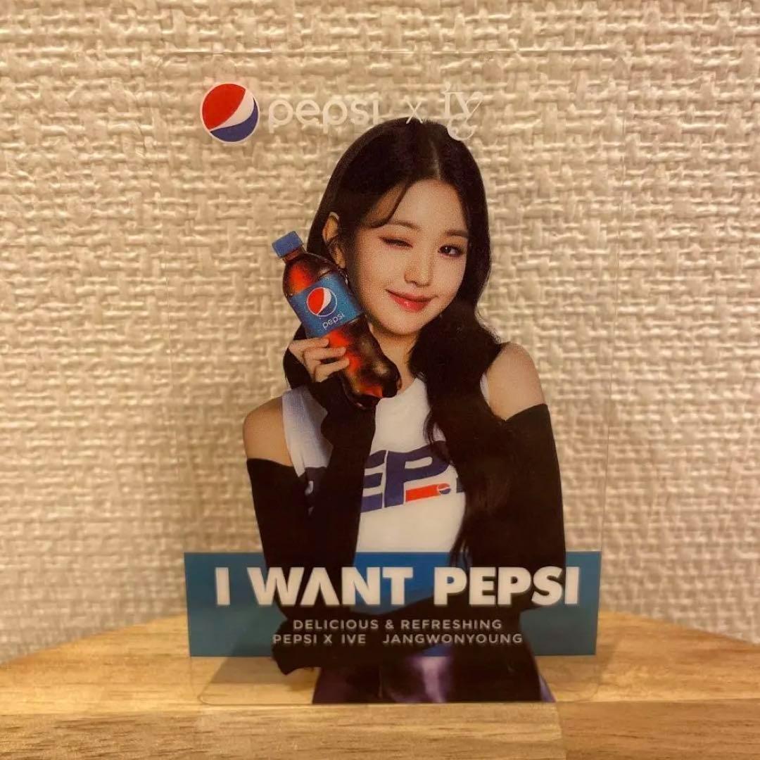 IVE ペプシコーラ コラボ ウォニョン クリアフォトカード - メルカリ
