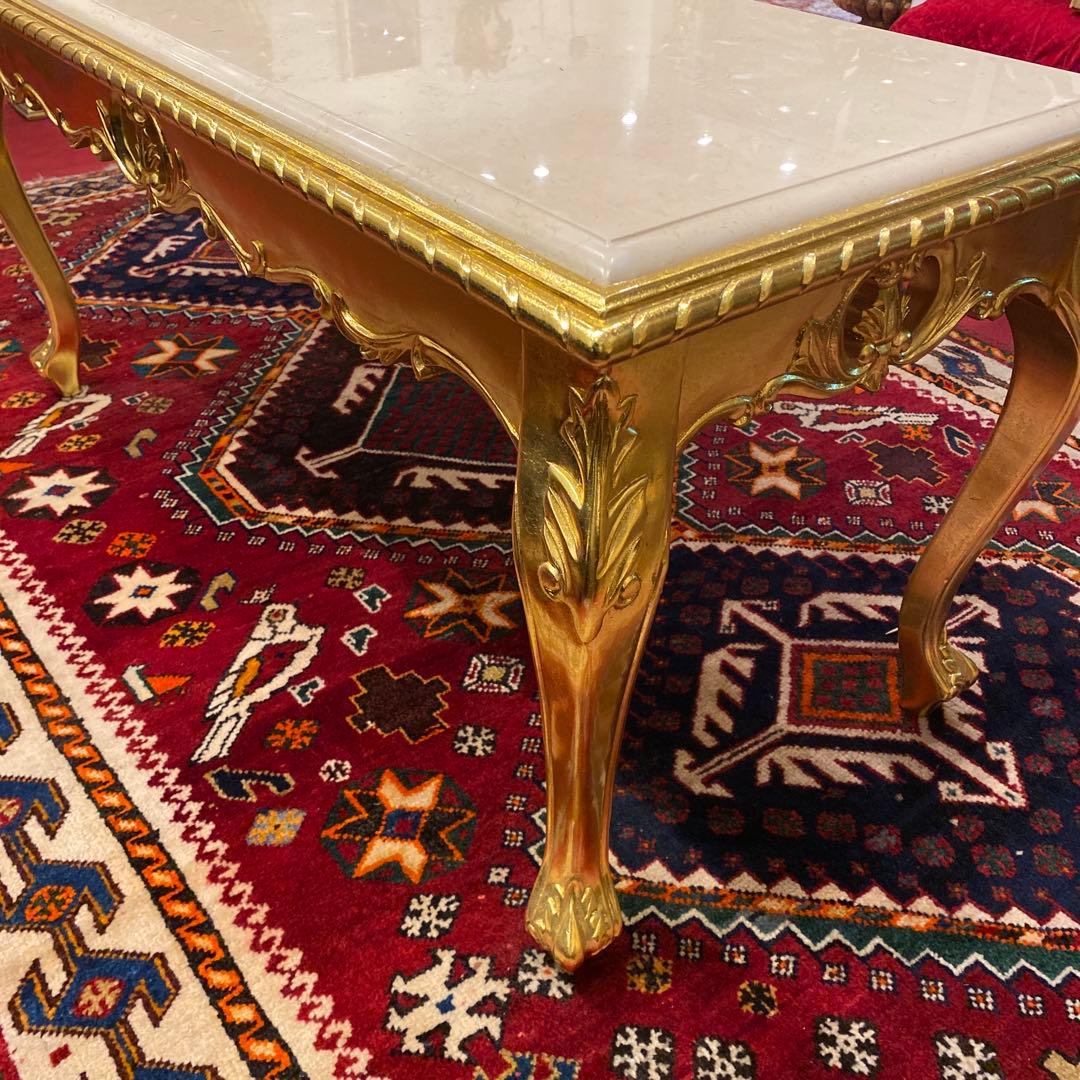 ゴールドクラシックセンターテーブル　引き取り限定　名古屋市