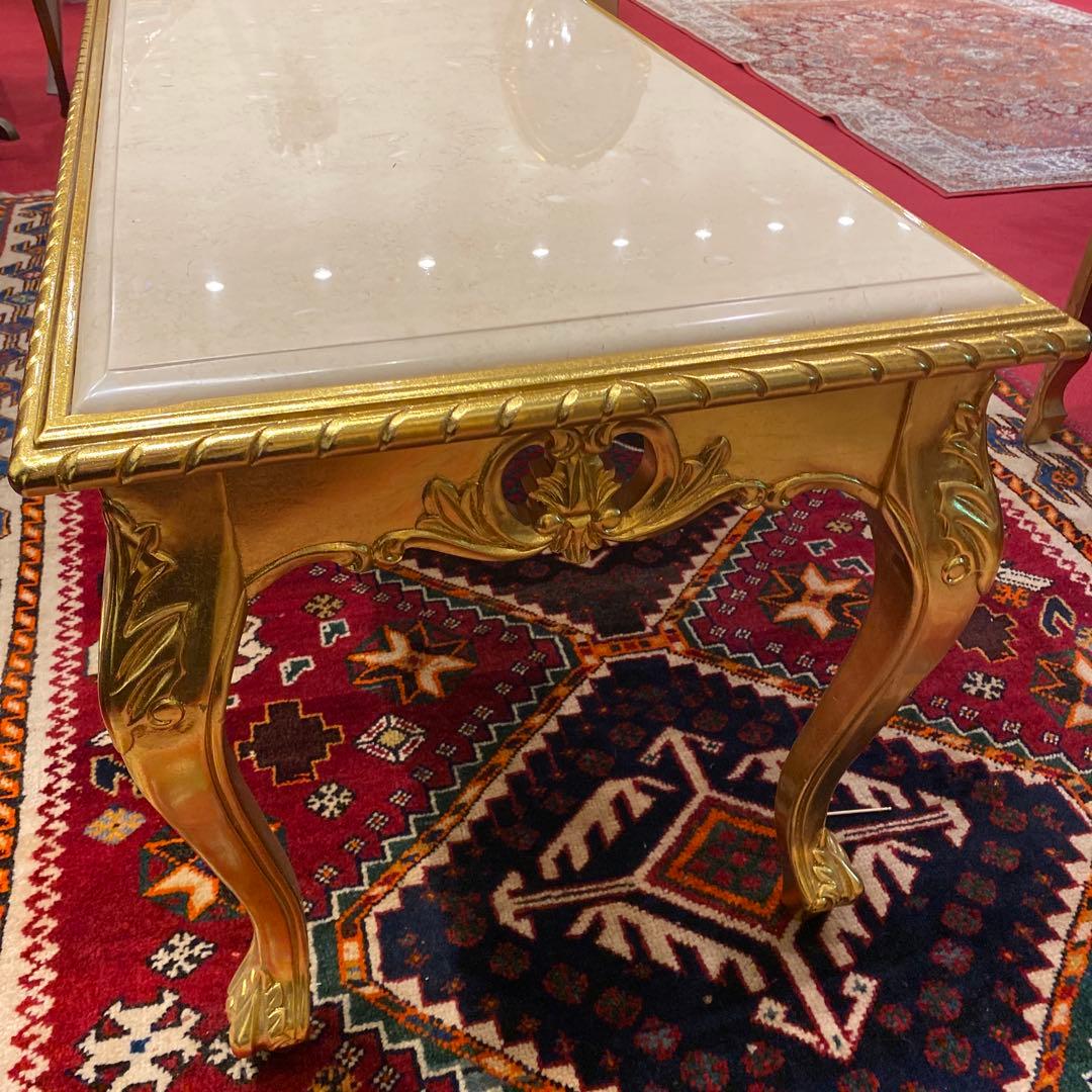 ゴールドクラシックセンターテーブル　引き取り限定　名古屋市