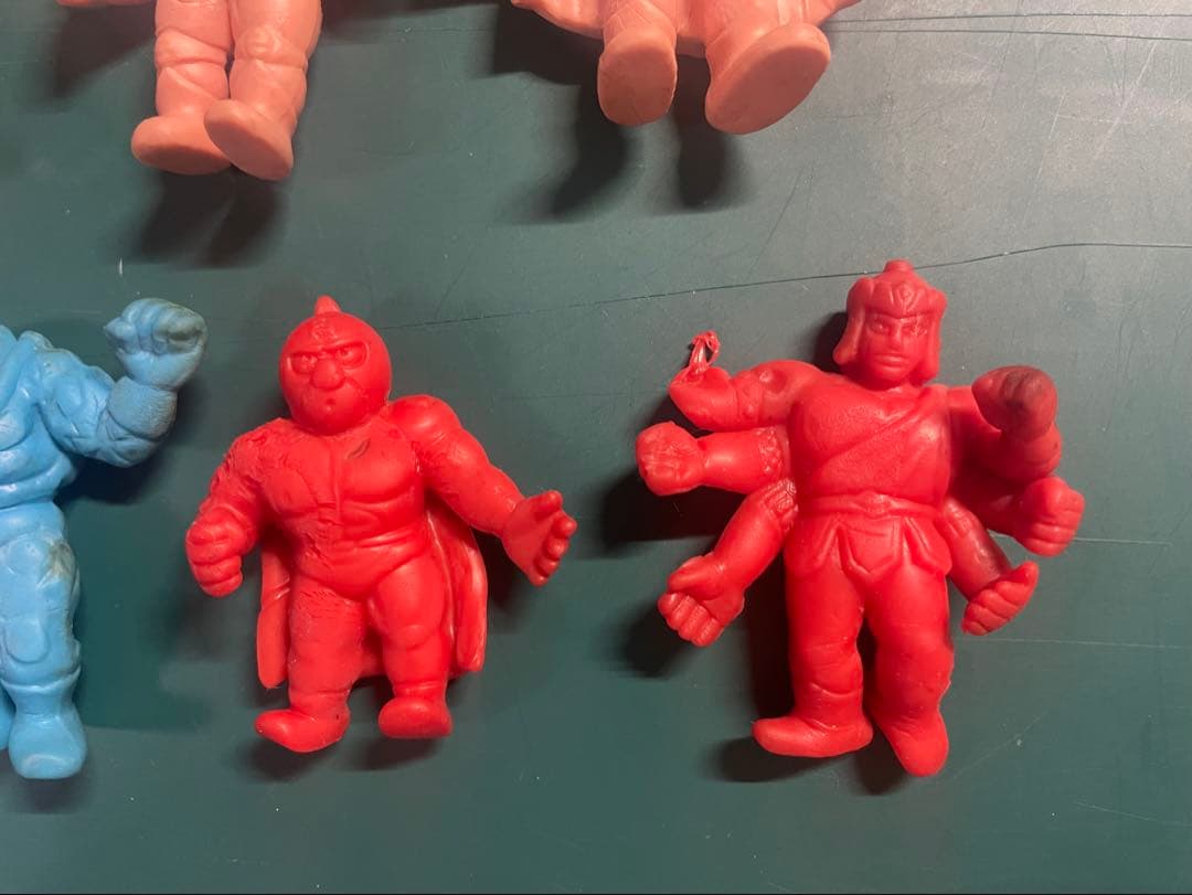 キン肉マン キンケシ ファイツ 森永 7体 伸びるキン消し レトロ レア