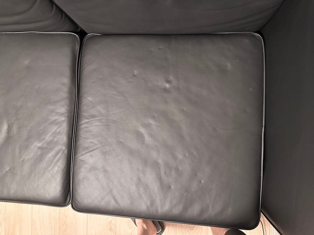 コルビジェデザイン LC2 ラブソファ 本革