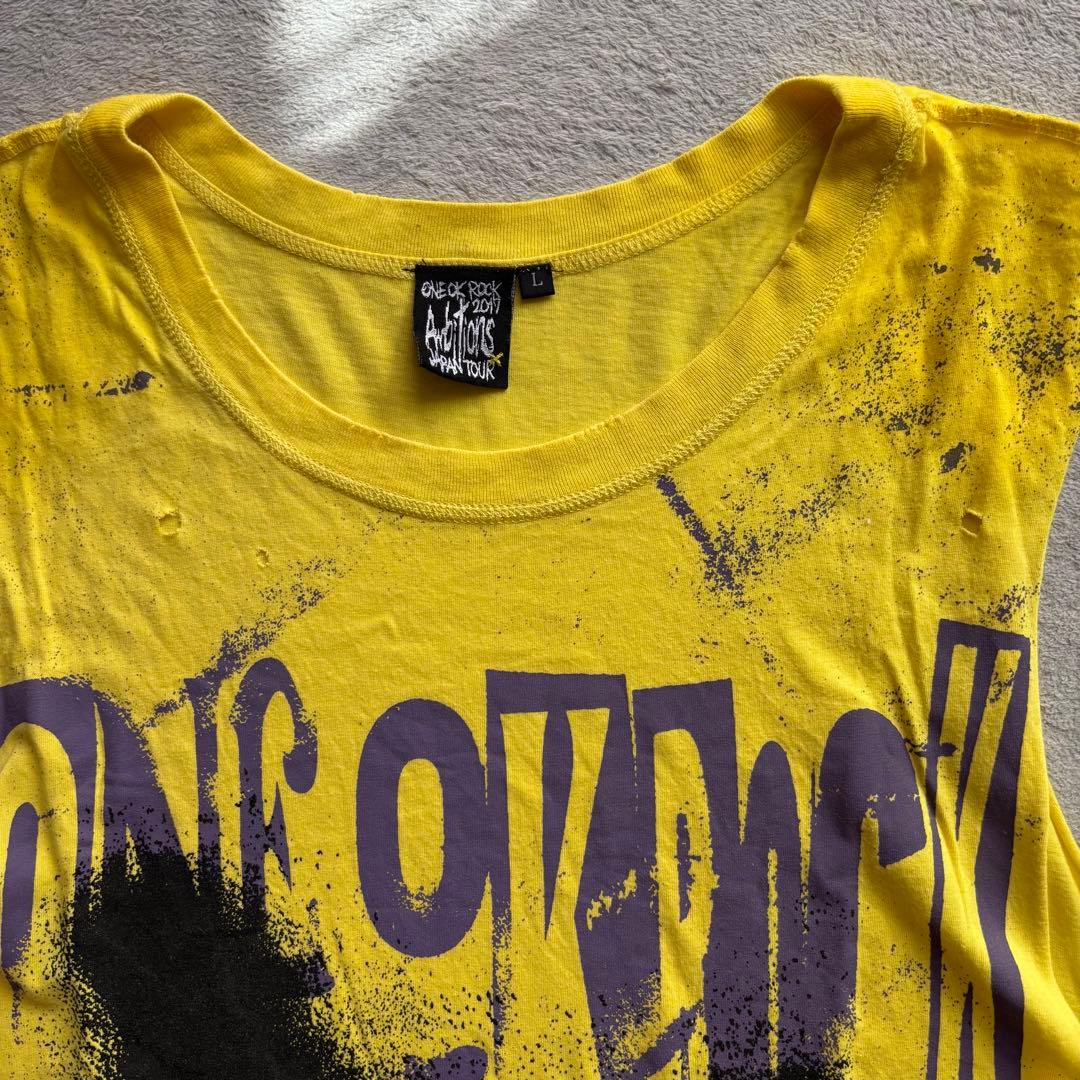 ワンオク Ambition 2017 ノースリーブ タンクトップ イエロー