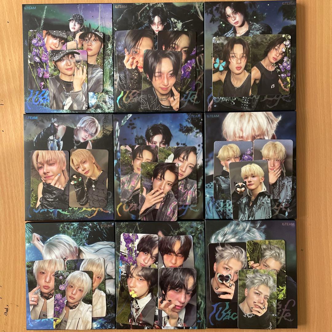 &TEAM Back to Life ソロジャケ盤9形態 封入トレカセット - メルカリ