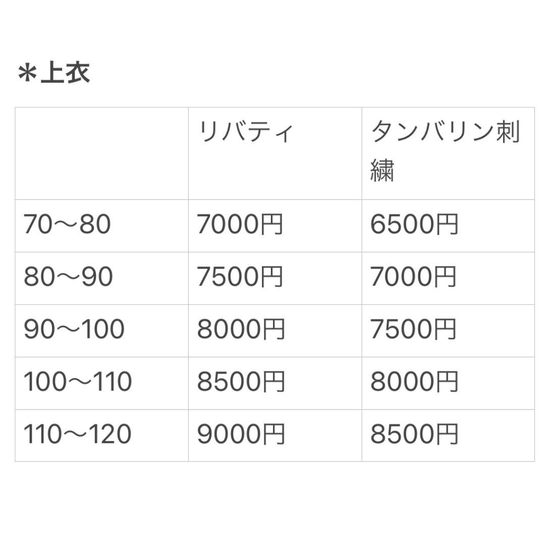 リバティ袴 オーダーページ ベビー袴 キッズ袴 ハンドメイド