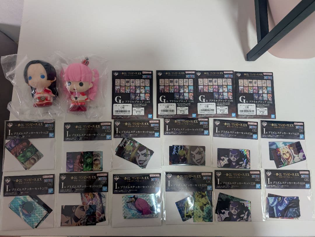 一番くじ　 ビール＆ガン・フォール 彫像 & ボア・ハンコック　おまけ