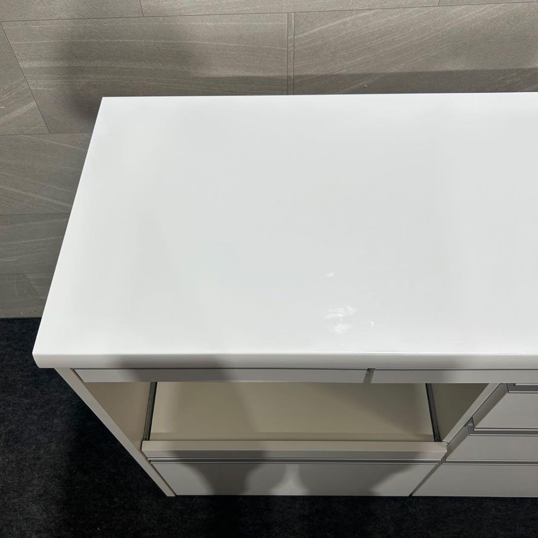 キッチンカウンター 幅120cm シンプル おしゃれ 収納 家具 d4236