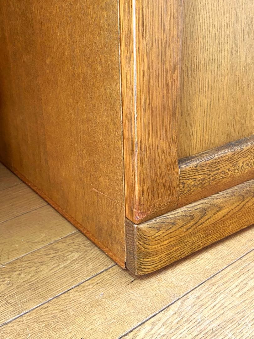 美品 浜本工芸 ライティングデスク ビューロ 学習机 収納 机 デスク