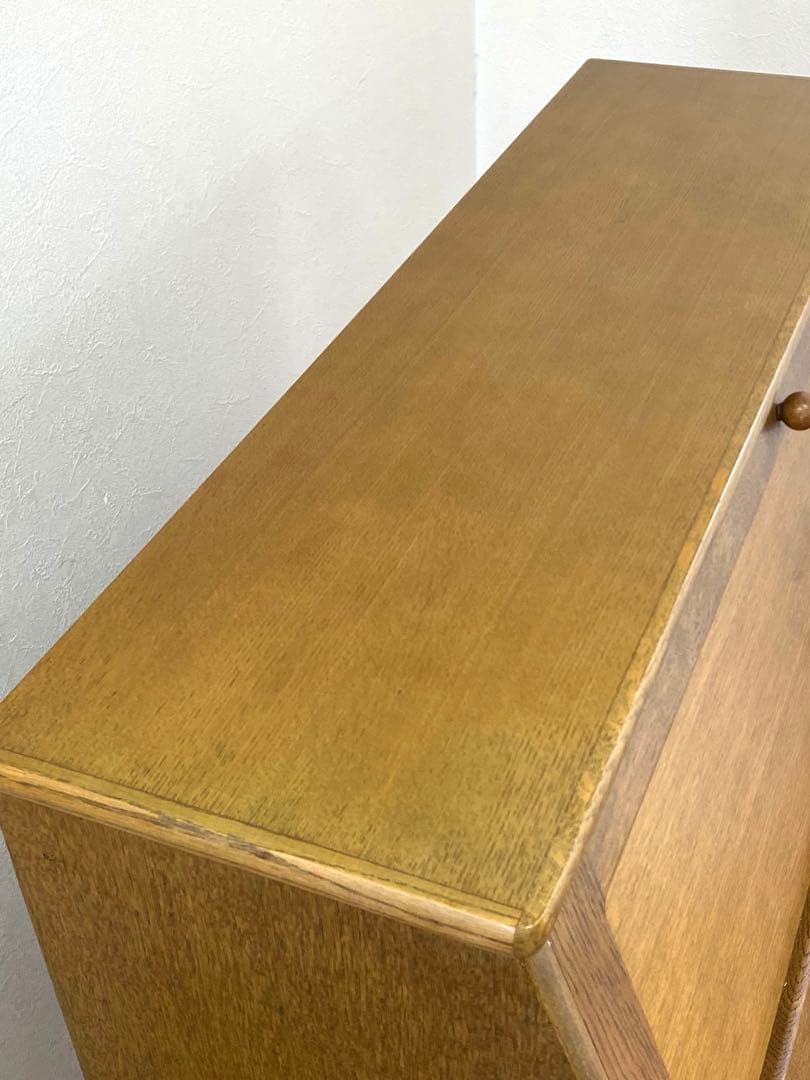 美品 浜本工芸 ライティングデスク ビューロ 学習机 収納 机 デスク