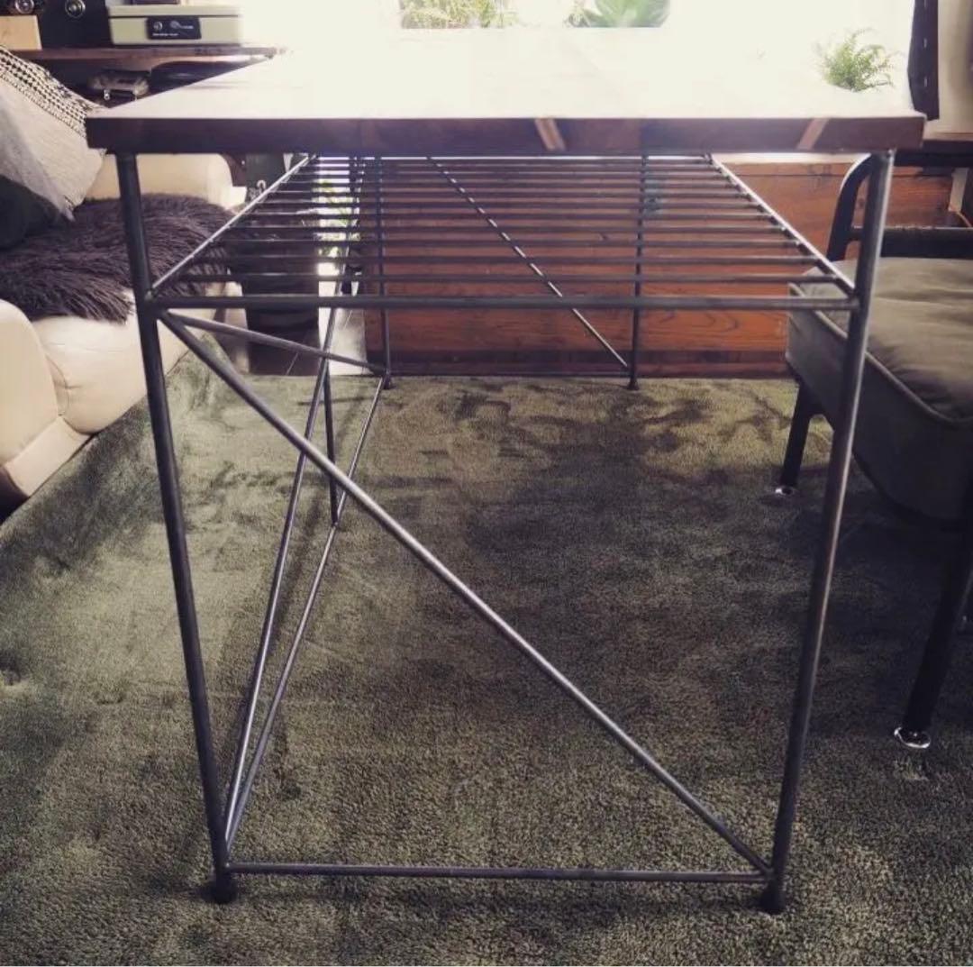 デスク　カウンターテーブル　アイアン家具　ハンドメイド　オーダーメイド