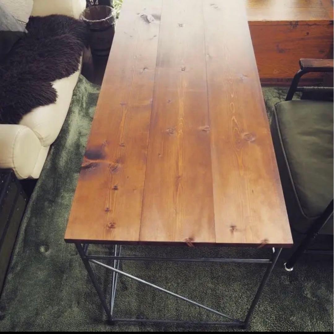 デスク　カウンターテーブル　アイアン家具　ハンドメイド　オーダーメイド