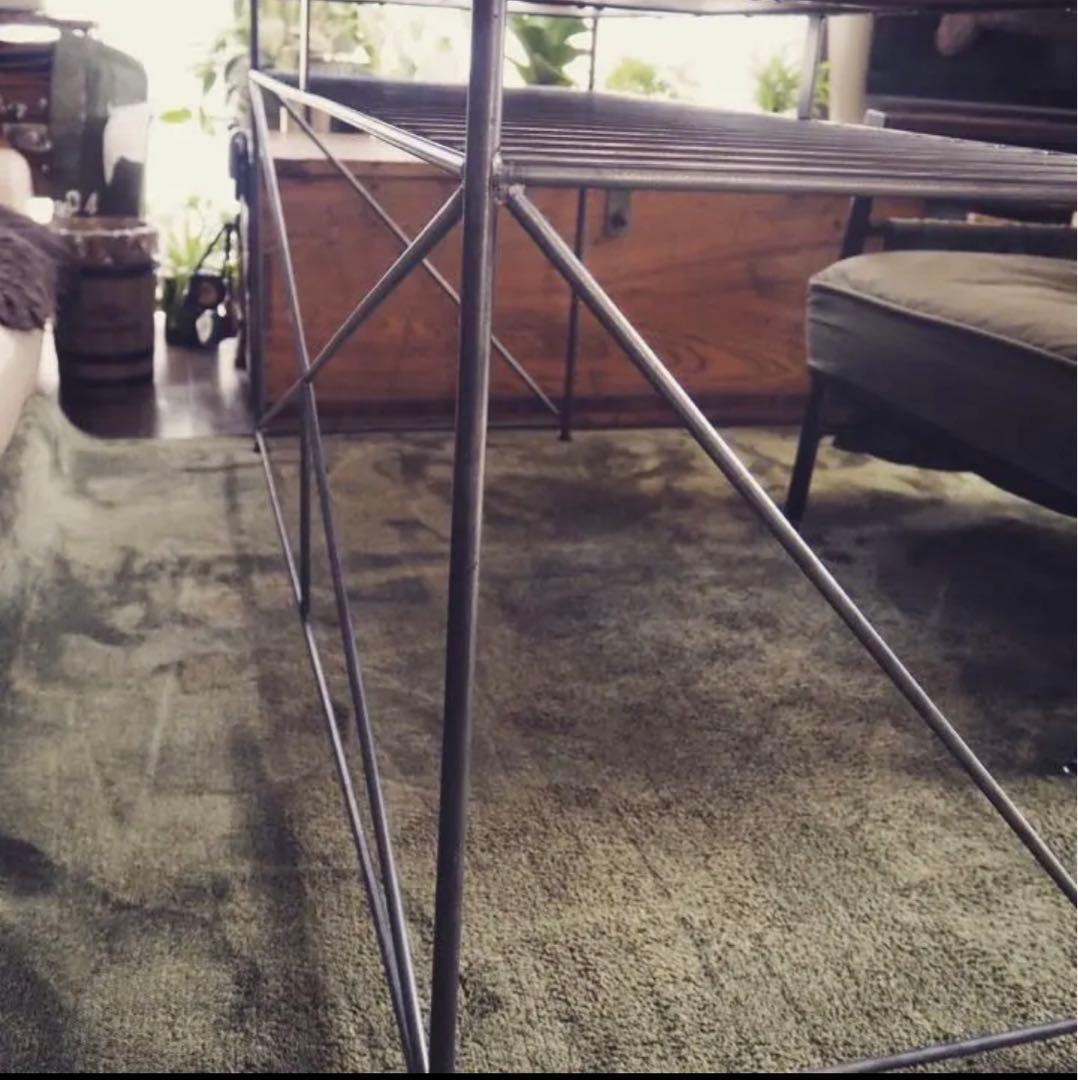 デスク　カウンターテーブル　アイアン家具　ハンドメイド　オーダーメイド